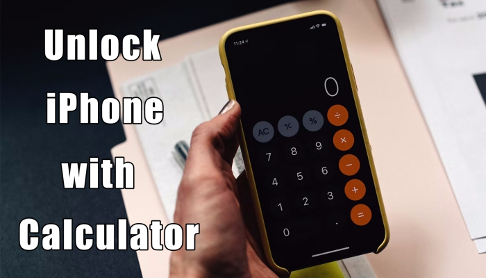 unlock iphone with calculator