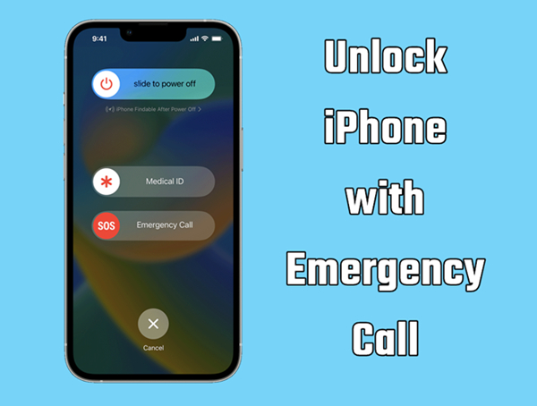 unlock iphone with emergency call screen