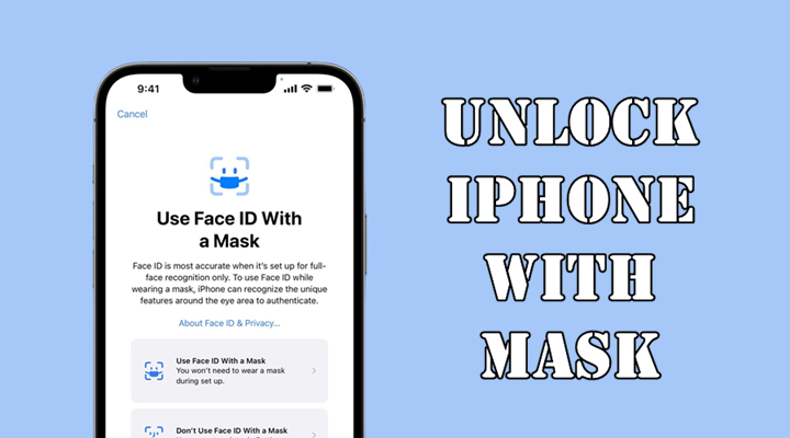 unlock iphone with mask
