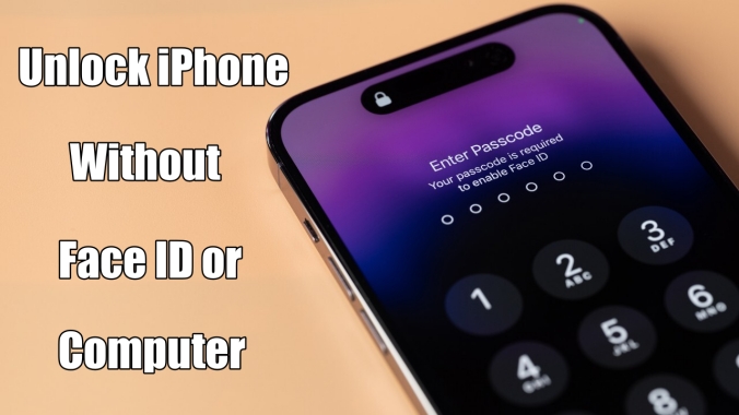 unlock iPhone without passcode or Face ID