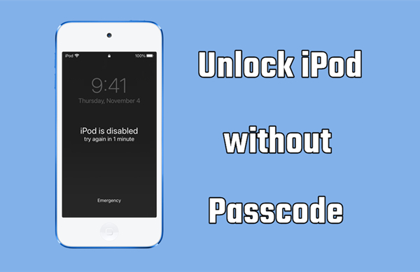 unlock ipod without password