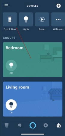 update alexa location echo
