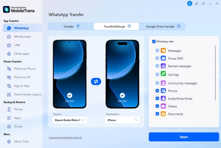 wondershare mobiletrans